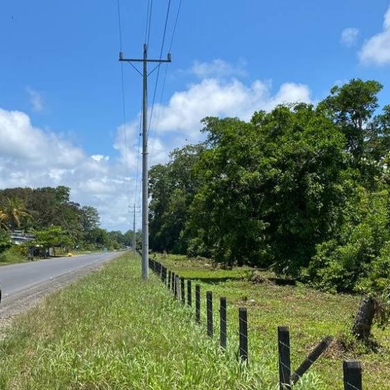 The property already has electricity, potable water, septic system, internet, and nearby bus stops to key tourist destinations.