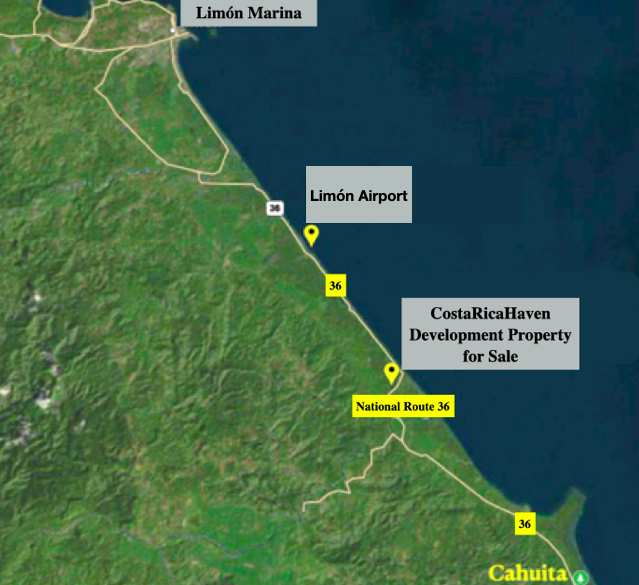 Located at 9°55'22.9"N 83°00'17.7"W, easily viewable on Google Maps for precise access and navigation.